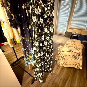 Black spaghetti strap dress